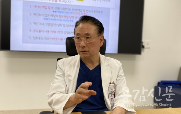 김영훈 고려대 의대 명예교수 겸 고려대안암병원 순환기내과 교수