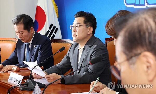  더불어민주당 박찬대 원내대표. 사진=연합뉴스