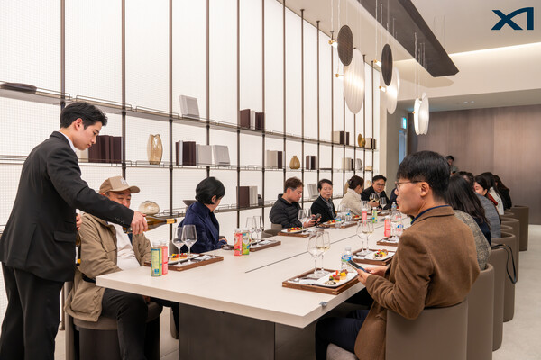 15일 자이갤러리에서 진행된 ‘자이안데이 행사 모습. 사진제공=GS건설