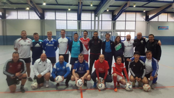 ▲사진: 이진호 대표 독일 축구협회 UERO - 지도자 라이센스 취득 C급 세미나과정 