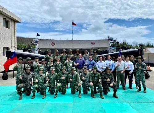 대만 육군 해병대가 미국 해병대와 함께 한 달간 괌에서 합동훈련을 완료했다. 연합뉴스