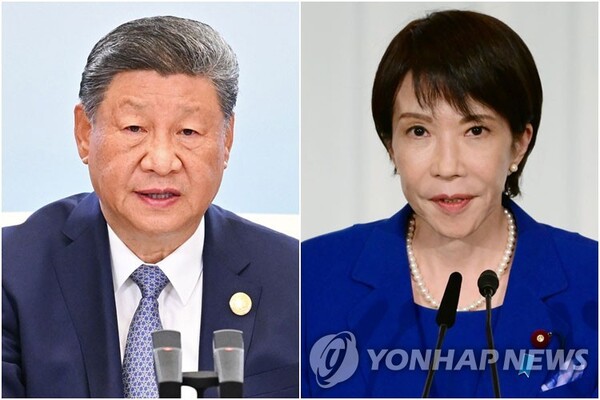 일본과 중국의 관계가 악화되는 가운데, 다카이치 사나에 일본 총리와 리 창 중국 총리가 최근 남아프리카공화국에서 개최된 주요 20개국 정상회의(G20)에서 끝내 접촉하지 않은 채 일정을 마쳤다. 연합뉴스