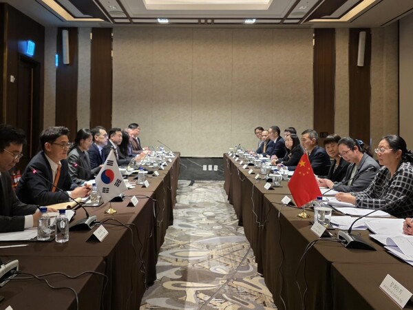 한국과 중국이 인천에서 해양 경계획정을 주제로 한 국장급 회담을 25일 진행했다. 연합뉴스