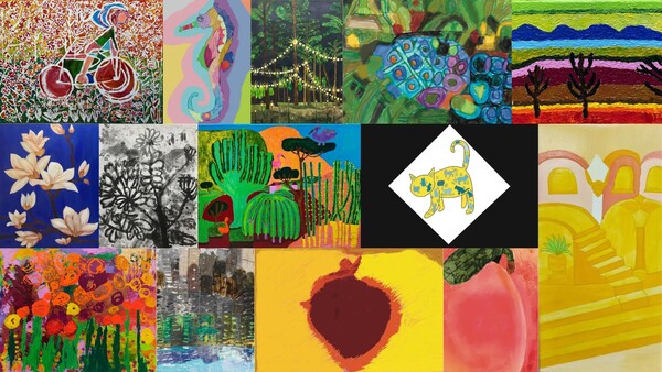 ‘Beautifully Happy 展’에 전시되는 발달장애 화가들의 작품