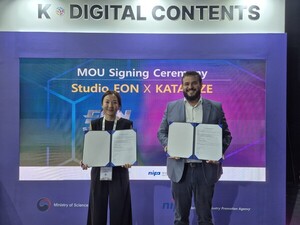 스튜디오 이온, 3D 콘텐츠 제작 기술로 MENA 지역 진출 사업협약 체결 - 뉴스 썸네일 이미지